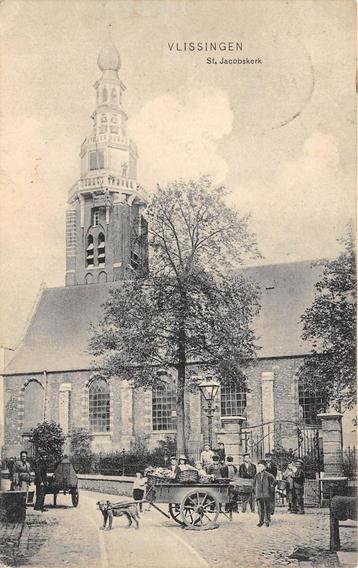 JD501 Vlissingen St Jacobskerk Hondenkar 1908