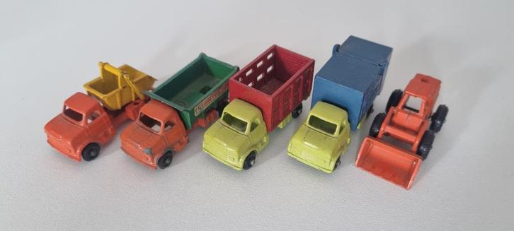 Set Lone Star Tuf-tots micro vrachtwagens 1:87, Hobby en Vrije tijd, Modelauto's | 1:87, Zo goed als nieuw, Bus of Vrachtwagen