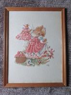 Borduurwerk van Marjolein Bastin Vera de Muis ingelijst, Hobby en Vrije tijd, Borduren en Borduurmachines, Ophalen of Verzenden