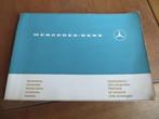 Instructieboek Mercedes lichte bestelwagens L206 D L306 D 73, Auto diversen, Ophalen of Verzenden