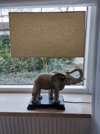 Olifant tafellamp lamp, Rond, Gebruikt, Ophalen of Verzenden