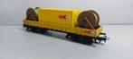 Strukton Bakwagon met 2 Kabelhaspels + 20ft. container (05), Wisselstroom, Ophalen of Verzenden, NS, Märklin
