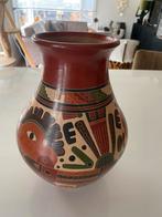 Vaas, aardewerk, beschilderd, mexico, Ophalen