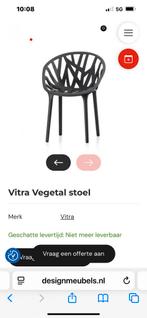 Vitra vegetal design zwart, Ophalen of Verzenden, Zo goed als nieuw, Zwart, Twee