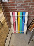 (balkon) opklaptafel, Tuin en Terras, Ophalen, Gebruikt, Rechthoekig, Hout