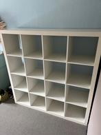 IKEA Kallax vakkenkast wit 150x150 - Gebruikt, Ophalen, Met plank(en), Gebruikt, 150 tot 200 cm