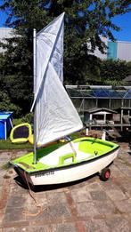 optimist, Watersport en Boten, Zeilen en Zeiltoebehoren, Gebruikt, Minder dan 15 m², Overige typen, Ophalen