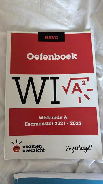 Examen oefenboeken ECO en wiskunde A beschikbaar voor biedingen