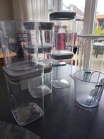 Vershoudbakken curver en maatbeker, Ophalen of Verzenden, Gebruikt