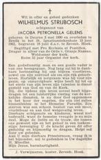Wilhelmus Strijbosch 1890 Deurne + 1962 Breda, 72 jaar, Verzamelen, Verzenden