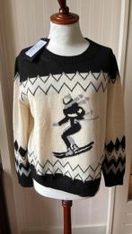 Max Mara Weekend trui mt XL, ski, mooie alpaca combi, nieuw, Max Mara Weekend, Verzenden, Zwart, Maat 42/44 (L)