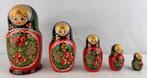 5 Matroesjka poppetjes, Verzenden, Gebruikt