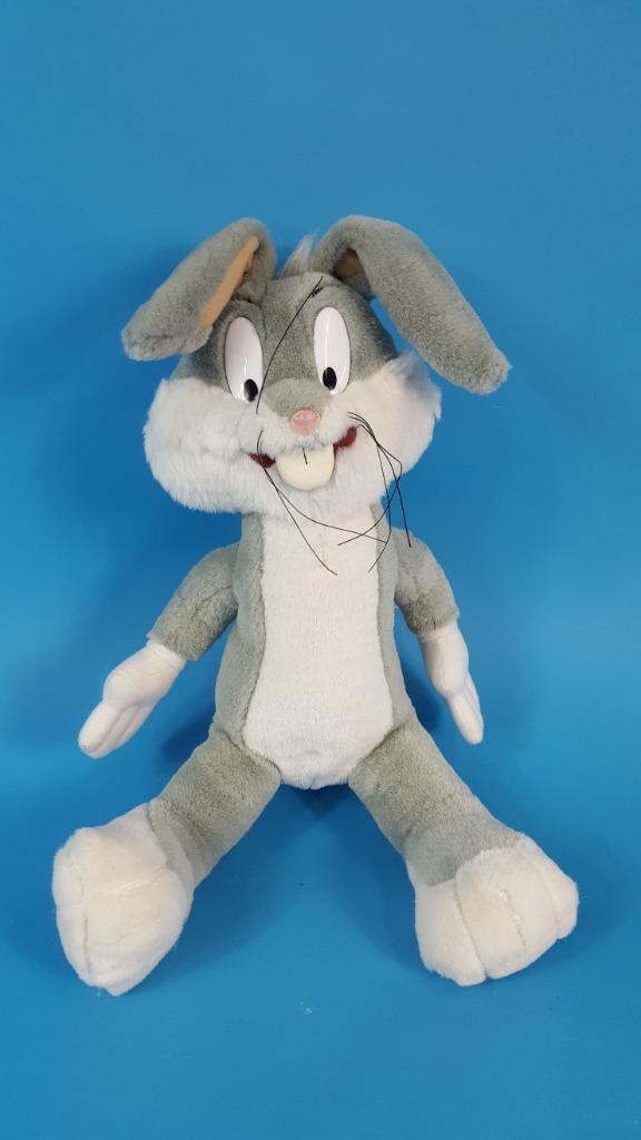 Bugs Bunny knuffel, 45 cm. 6C1, Kinderen en Baby's, Speelgoed | Knuffels en Pluche, Gebruikt, Konijn, Ophalen of Verzenden
