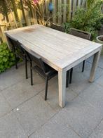 Tuintafel van Hartman, Ophalen, Gebruikt, Rechthoekig, Hout