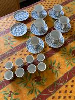 Kop en schotels +eierdopjes, Antiek en Kunst, Antiek | Servies compleet, Ophalen