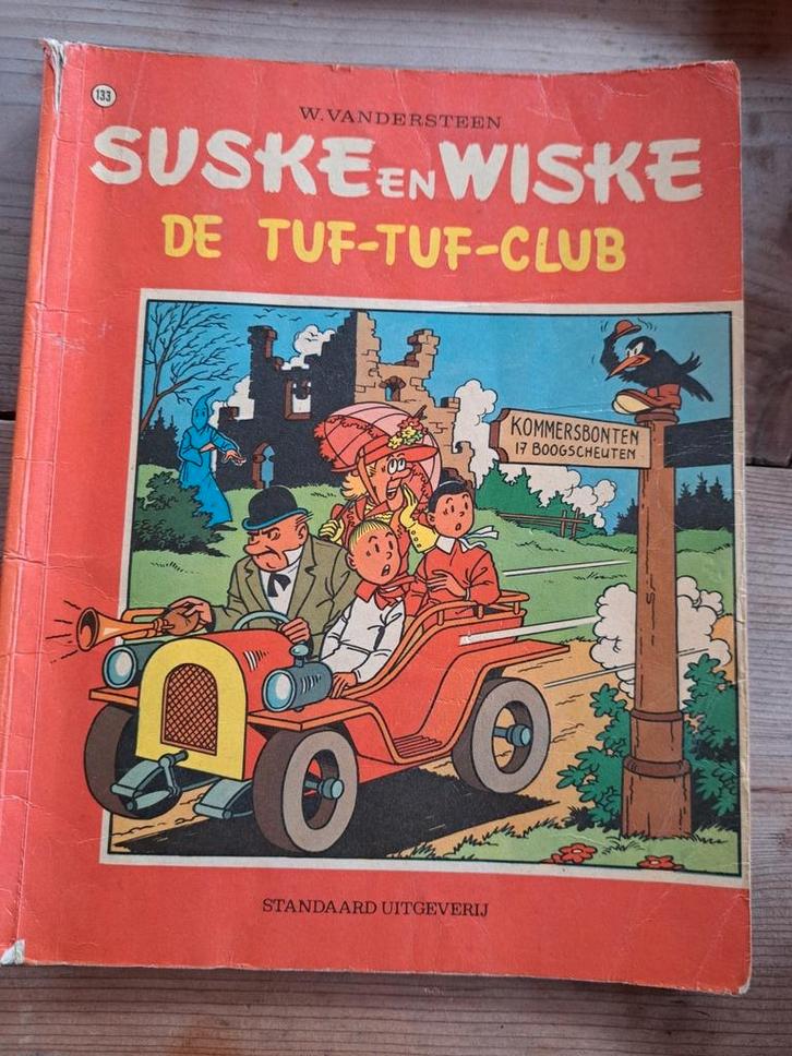 Suske en wiske, 133 de tuf-tuf-club, 1e druk, Boeken, Stripboeken, Eén stripboek, Ophalen of Verzenden