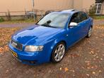 Unieke Audi S4 4.2 Quattro V8 253KW 2003 NAP,Org. Nederlands, Auto's, Audi, Blauw, Leder en Stof, Origineel Nederlands, Bedrijf