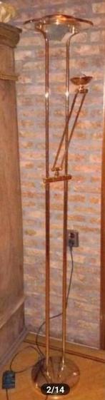 Vintage vloerlamp ,jaren 70 I.z.g.s. Hollywood regency, Huis en Inrichting, Lampen | Vloerlampen, Ophalen, Zo goed als nieuw