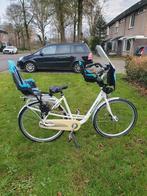 moederfiets vertrouwelijk zeer goed puntgaaf., Ophalen, 2 zitjes, 53 tot 56 cm, Batavus