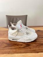 NIKE AIR JORDAN 4 RETRO WHITE OREO maat 37,5, Kleding | Dames, Schoenen, Ophalen of Verzenden, Zo goed als nieuw, Wit, Sneakers of Gympen