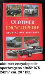 nw. staat, auto encyclopedie sportwagens 1945/1975, Ophalen of Verzenden, Zo goed als nieuw, Algemeen