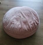 Roze velvet kussen, Ophalen, Zo goed als nieuw, 50 tot 75 cm, 50 tot 75 cm
