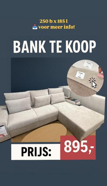 Splinternieuwe Beige hoekbank| ophalen 
