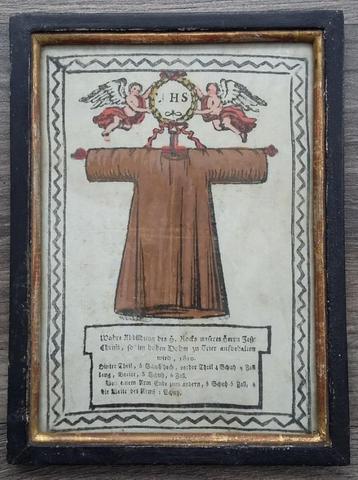 Jaar 1810 Santje Prent Prentje Bidprentje TUNICA Dom Trier beschikbaar voor biedingen