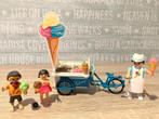 Playmobil Family Fun ijsjesverkoper en ijscokar., Gebruikt, Ophalen