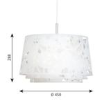 Louis Poulsen hanglamp, Huis en Inrichting, Lampen | Hanglampen, Ophalen, Kunststof, Zo goed als nieuw, Designlamp