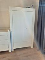 Kledingkast - Kidsmill Alaska - mat wit, Ophalen, Kast, 50 tot 70 cm, 105 cm of meer