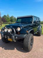 Jeep Wrangler Unlimited bom-vol opties!, 2000 kg, Zwart, Bedrijf, 1965 kg