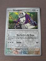 Surging sparks 156/191 oranguru reverse, Ophalen of Verzenden, Zo goed als nieuw, Losse kaart, Foil