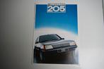 Folder Peugeot 205 (1987) (31), Ophalen of Verzenden, Nieuw, Peugeot
