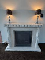 Open Haard Fossiel Look, Huis en Inrichting, Haarden, Ophalen, Gebruikt, Vrijstaande haard, Elektrische haard