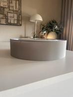 Taupe kleurige plafonniere / plafondlamp, Ophalen of Verzenden, Zo goed als nieuw