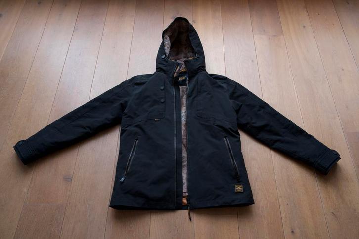 PME Legend Snowpack icon 2.0   M, Kleding | Heren, Jassen | Winter, Zo goed als nieuw, Maat 48/50 (M), Zwart, Ophalen of Verzenden