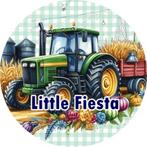 L1059 icing frosting tractor 18cm eetbare taart plaat print, Hobby en Vrije tijd, Taarten en Cupcakes maken, Ophalen of Verzenden