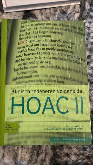 Harriët Wittink - Klinisch redeneren volgens de HOAC II beschikbaar voor biedingen