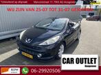 Peugeot 207 CC 1.6-16V T Sport Leer, Clima, CC, Stoelvw, LM,, Voorwielaandrijving, Zwart, 4 cilinders, 4 stoelen