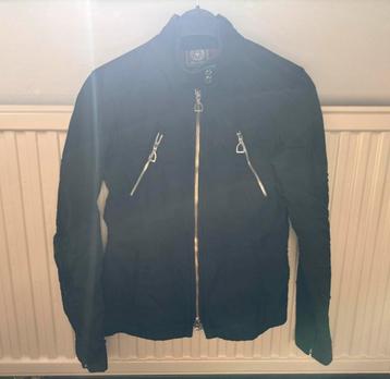 ARIAT & KINGSLAND VESTJE Maat S 36 Zwart en Bruin SWEATVEST! beschikbaar voor biedingen