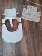 🚗Stokke babyset, playtray en kussenset auto patroon🚙, Ophalen, Zo goed als nieuw, Meegroeistoel, Stoelverkleiner