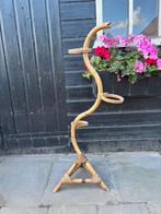 Retro bamboe plantenrekje slang, Antiek en Kunst, Curiosa en Brocante, Ophalen of Verzenden