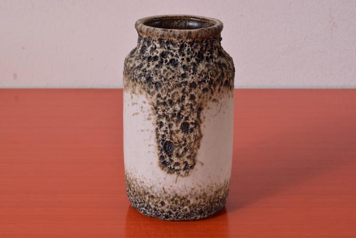 Retro vintage West-Germany Scheurich fat lava vaas, Antiek en Kunst, Antiek | Vazen, Ophalen of Verzenden