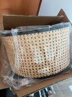 Lampenkap rotan - Gratis af te halen, Huis en Inrichting, Lampen | Lampenkappen, Ophalen of Verzenden, Zo goed als nieuw, Rond