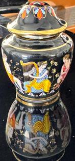 Vintage Griekse porseleinen miniatuur parfum flesjes, Antiek en Kunst, Antiek | Glas en Kristal, Ophalen