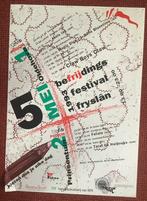 Festival affiche Bevrijdingsfestival 1993 Leeuwarden, Ophalen of Verzenden, Gebruikt
