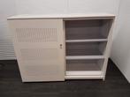 Akoestische schuifdeurkast wit, Huis en Inrichting, Kasten | Roldeurkasten en Archiefkasten, Ophalen, Zo goed als nieuw, Minder dan 100 cm