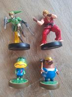 Amiibo Set - Link, Ken, Kapp'n, Resetti switch, wii u, 3ds, Nintendo, S, Ophalen of Verzenden, Zo goed als nieuw