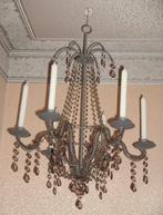 KANDELAAR PLAFOND HANGER GROOT Dia 45 CM GRIJS Nieuw, Ophalen of Verzenden